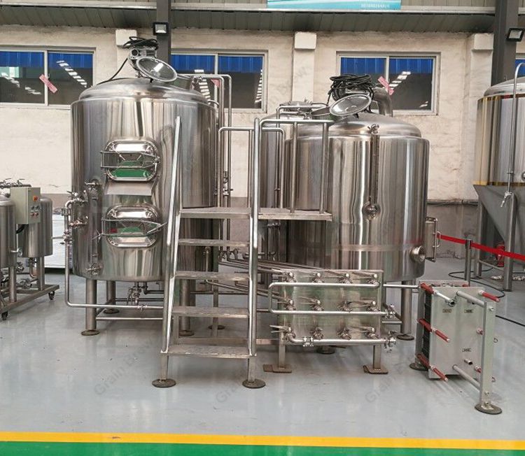 600L Beer Making Equipment Brewhouse